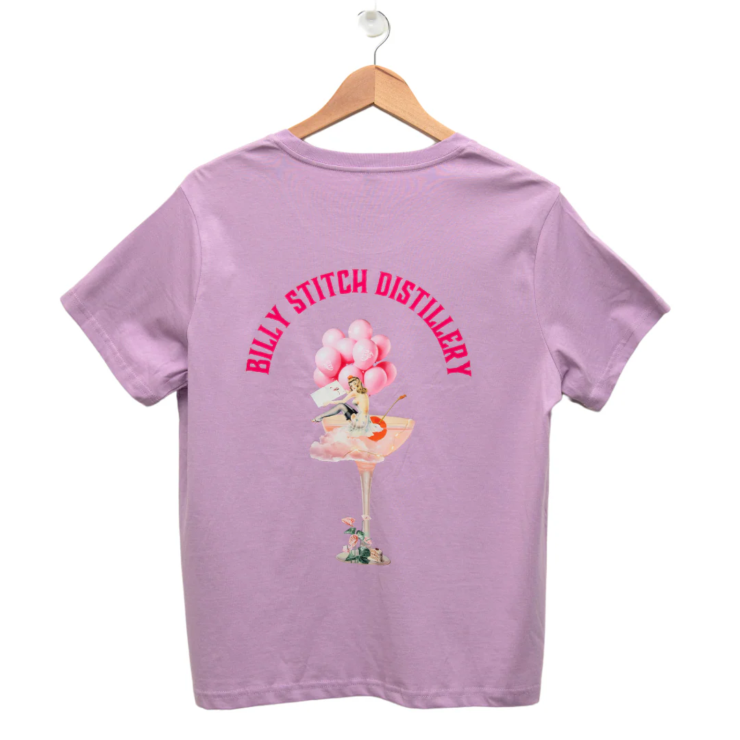 Billy Stitch T-Shirt Lilac - Image 5