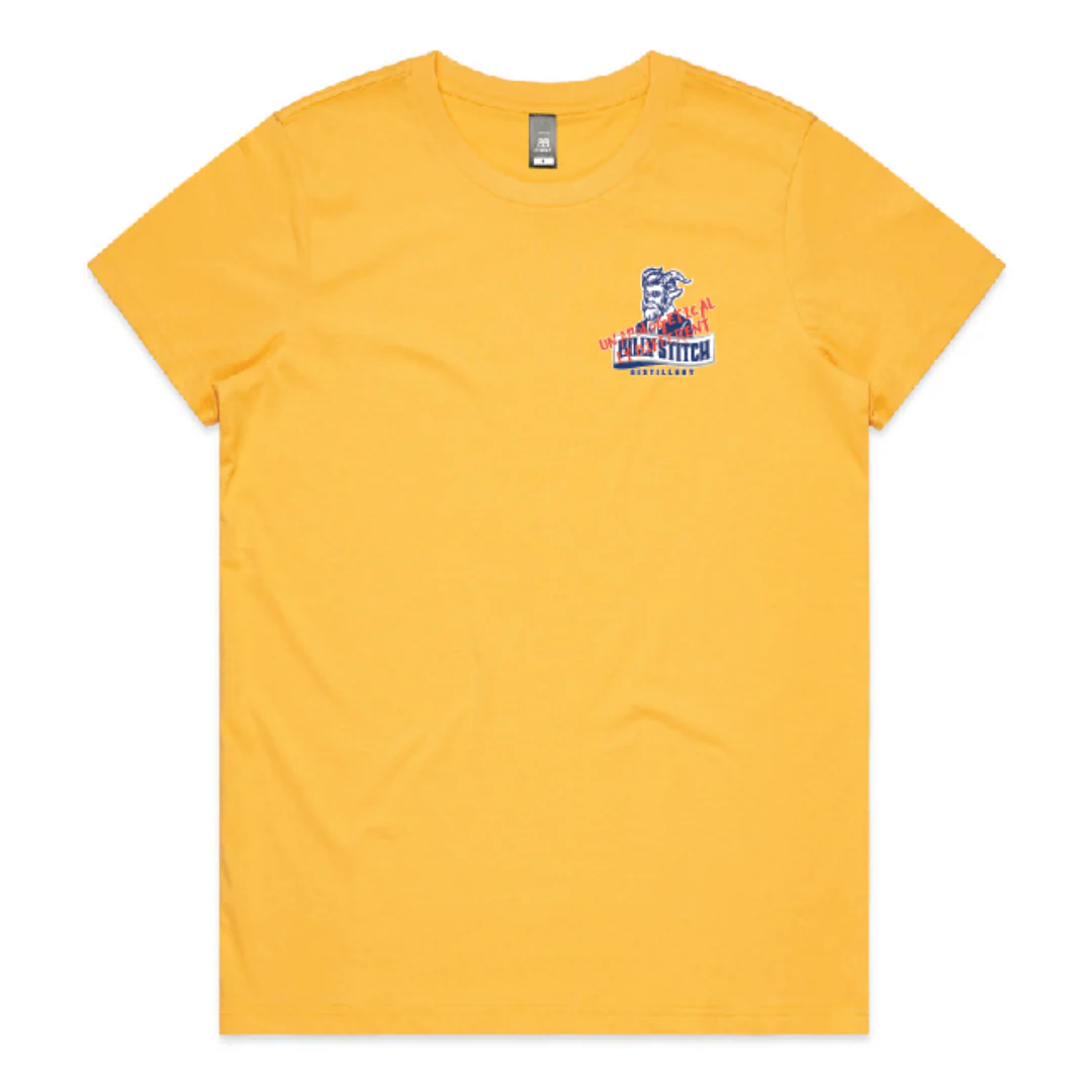 Billy Stitch T-Shirt Sunshine Yellow - Image 3